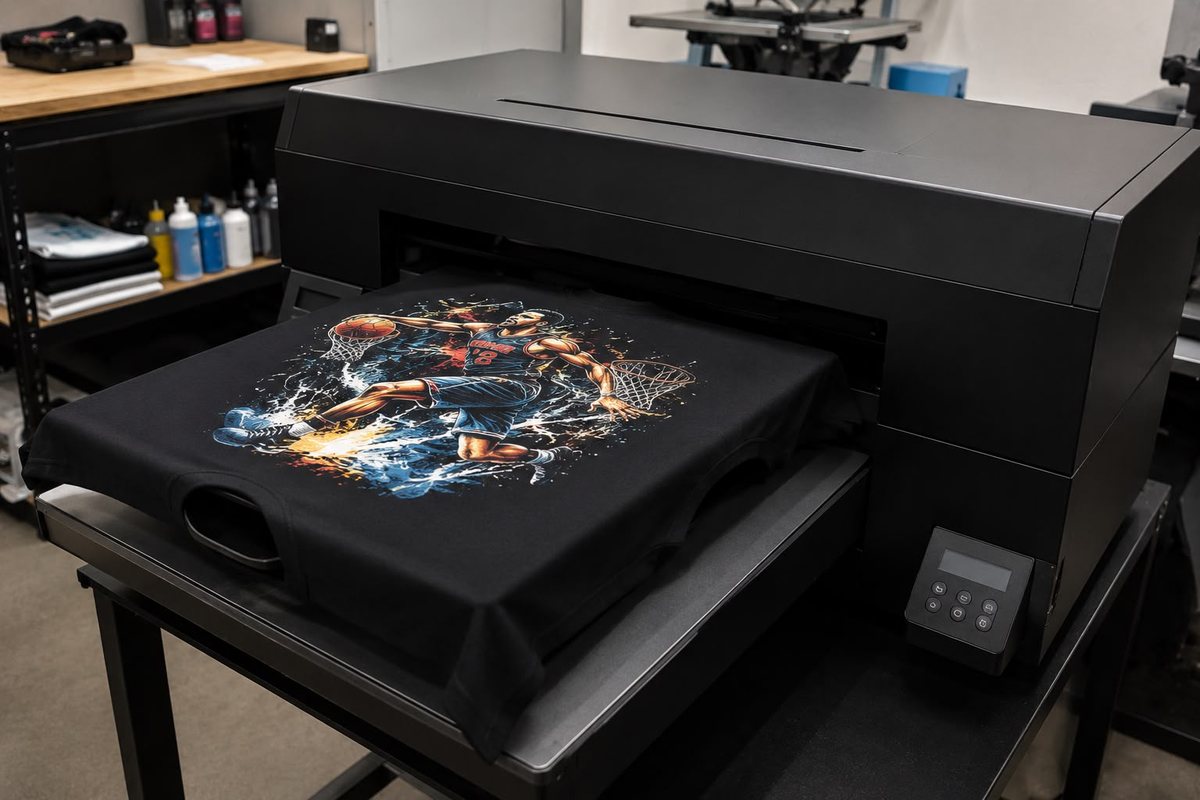 Imprimare DTG – printare directă pe tricou