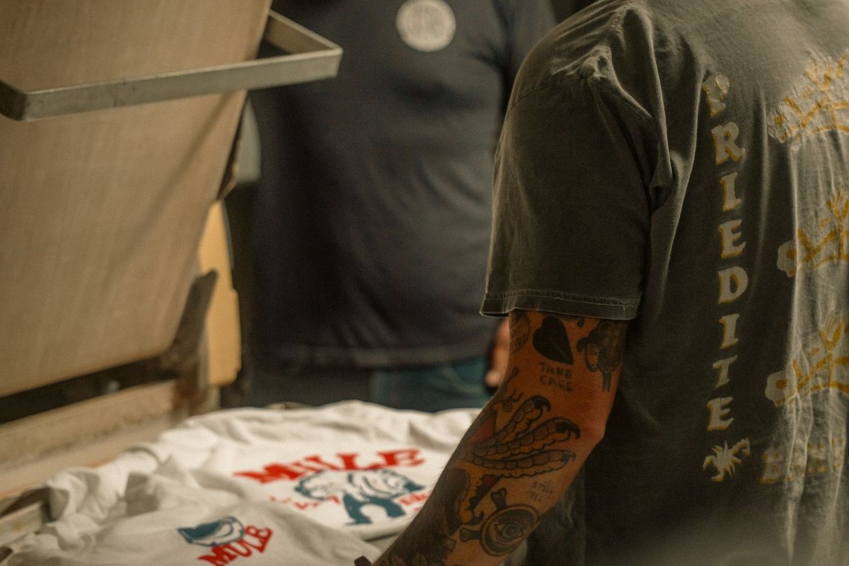 Serigrafie – imprimare prin sită în atelier